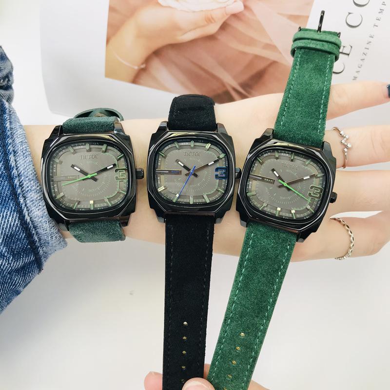 Square Watch Women'S Sports Casual Women'S Watch Fashion Trend Women'S Student Watch