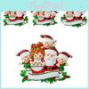 Adorable Resin Mrs Claus Christmas Tree Decorations For Family Friendly Holiday Cheer