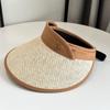 Summer Breathable Sun Hat Empty Top Hat Visor Caps Outdoor Sports Tennis Golf Running Bicycle Adjustable Sunshade Hat