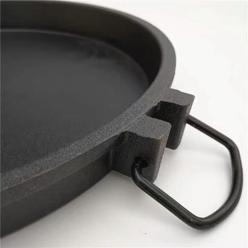 ZISIZ Cast Iron Teppanyaki Grill Plate