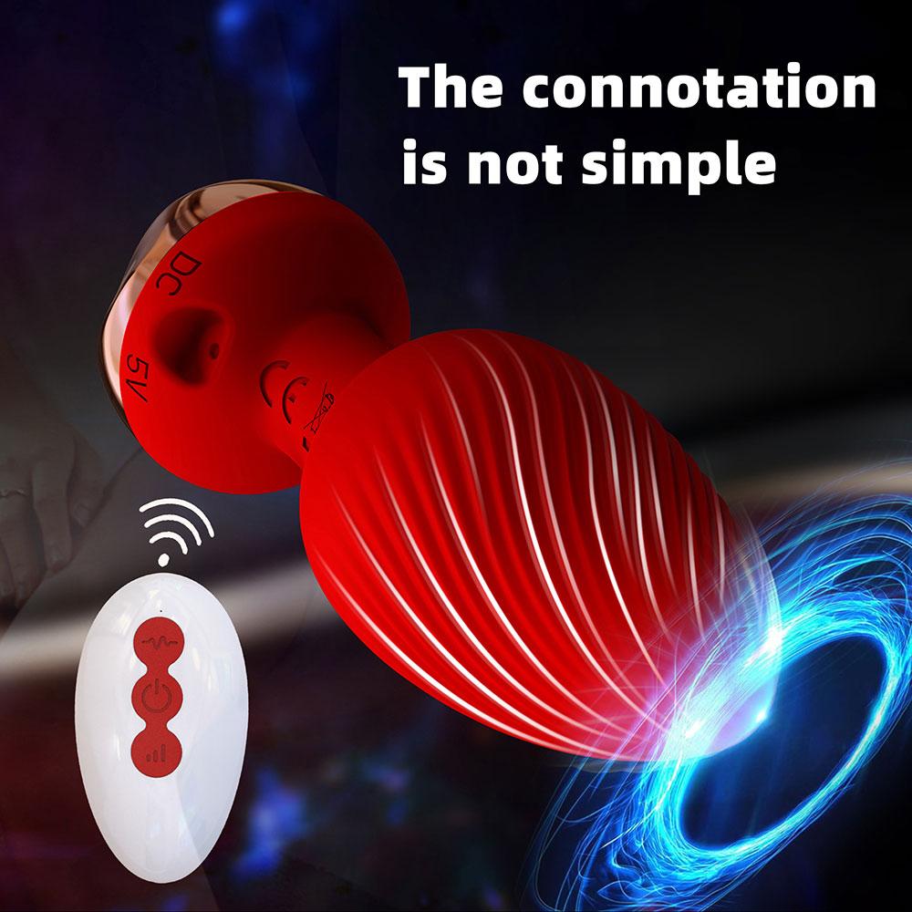 Wireless Control Anal Plug Vibrator Prostate Massager Butt Plug For Women Vagina Female Masturbator Adult Sex Toys Couples 18+