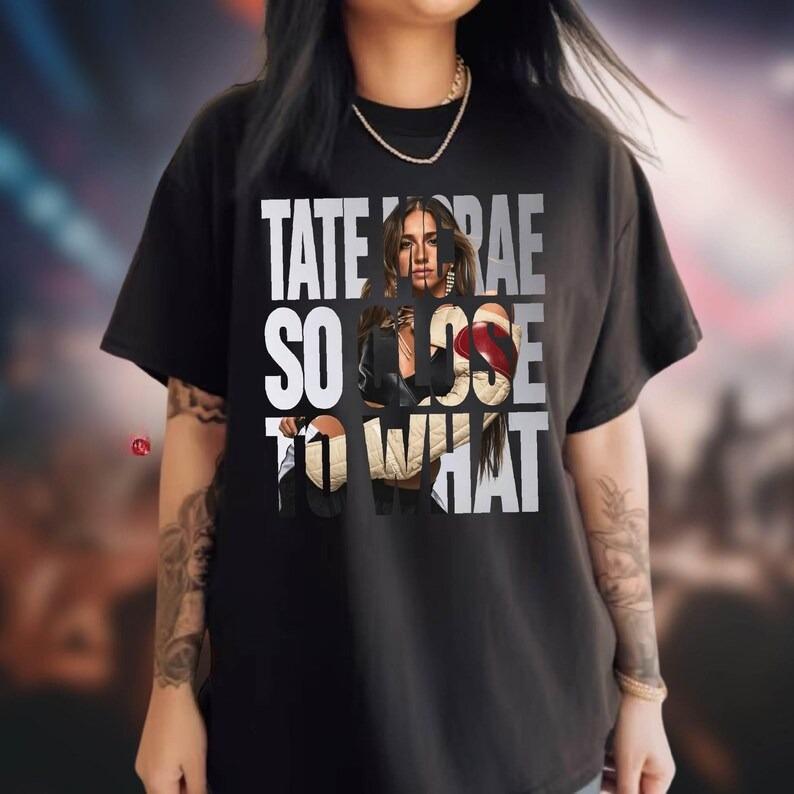 

Tate Mcrae 2026 Concert Shirt Tate Mcrae Miss Possessive Tour 2026 Shirt Tate Mcrae Fan Gift Merch Shirt Hip Hop Streetwear S