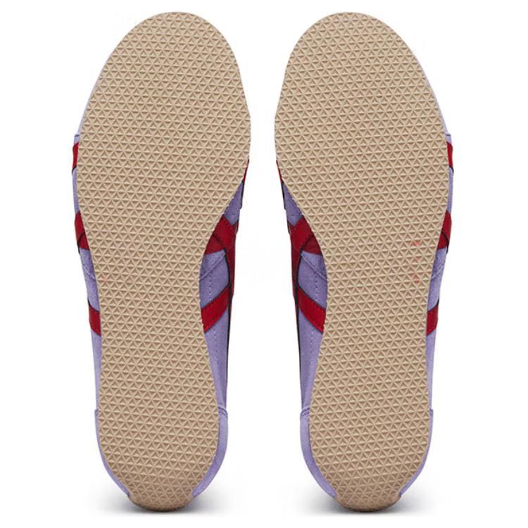 ONITSUKA TIGER Runspark Comfortable Minimalist Slip Resistant Durable Low Top Lifestyle Casual Shoes Unisex Casual Shoes Purple Red 1183C338-500