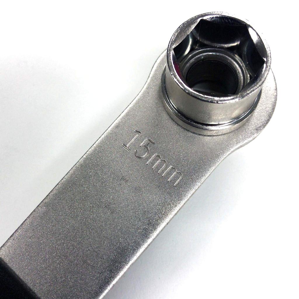 Noguchi Pedal Box Wrench Small & [YC-161] Silver,