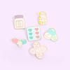 Mini Whimsical Cartoon Bandaid Capsule Shape Brooch Chic Enamel Pin Ideal For Fashion Accessories And