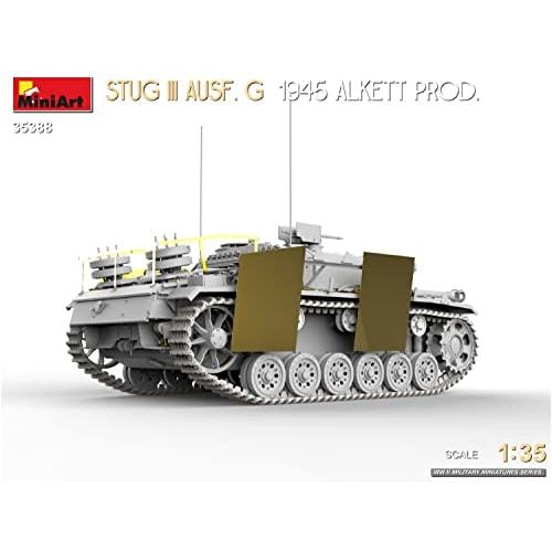 Miniart 1/35 scale German Sturmgesch?tz III Ausf. G, 1945, Alkett Plastic Model Kit MA35388