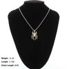 HN004:Hip-Hop Style Classic Spider Necklace For Women And Men Gold