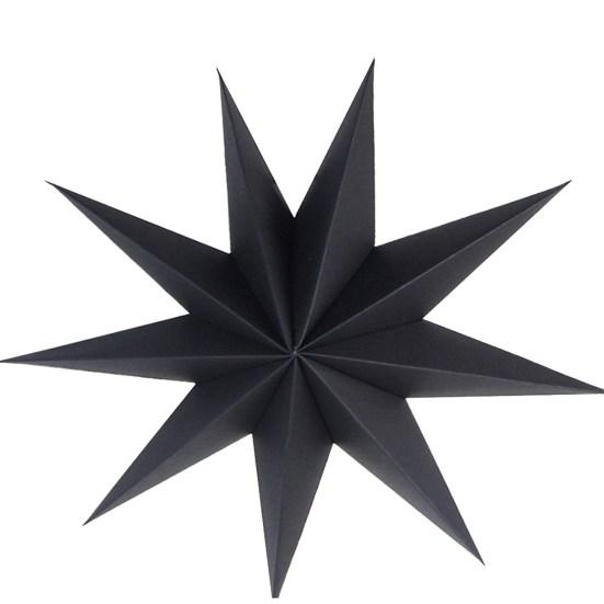Nine Angles Paper Hanging Star Lampshade Home Bar Ornament Christmas Party Decor