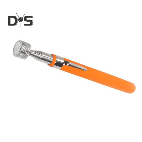 Telescopic Magnetic Pickup Tool with Pocket Clip Compact Size Portable Widely Used Handheld Extendable Magnet Stick Gear