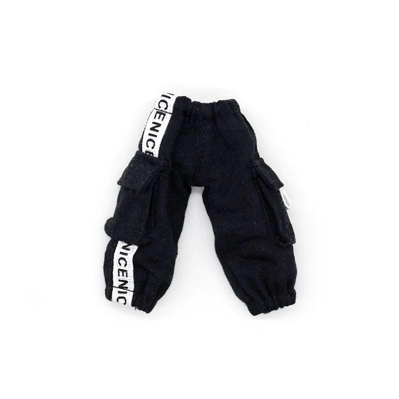 OB11 Baby Clothes Baseball Uniform Letter Overalls Suit Coat Fashion Pants For Obitsu11 Molly YMY Body 1/12 BJD Doll