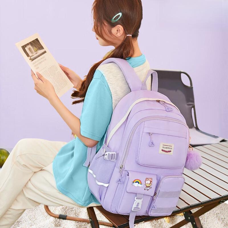 

Kids Lightweight Oxford Cloth School Backpack with Spine Protection Primary School
