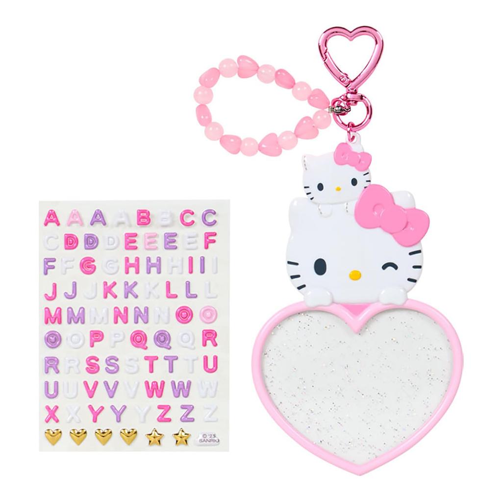 Sanrio Custom Keychain Grand Prize 2nd Edition I Love Me Series PART Hello Kitty ABS AS Ages 619507 (Character 1) Resin, Resin, PVC, Paper, 3+