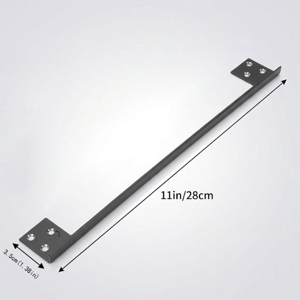 Easy Installation Door Latch Guard Plate Steel Door Latch Shield Durable Door Guard Plate  Home