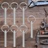 10Pcs/Pack Carbon Steel BallHead Locking Pin 8x60mm for Quick Releases and Reliable Fixation