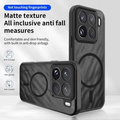 For Xiaomi Mi 15T 14T Pro Case Shockproof  Matte PC+TPU Anti-fingerprint Translucent Cover for Xiamo 15T Pro 14T