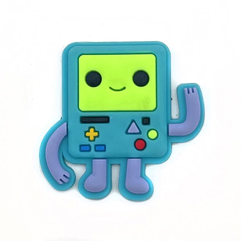 Cute Cartoon Game Series Clog Shoe Charms & Buckles Accessories