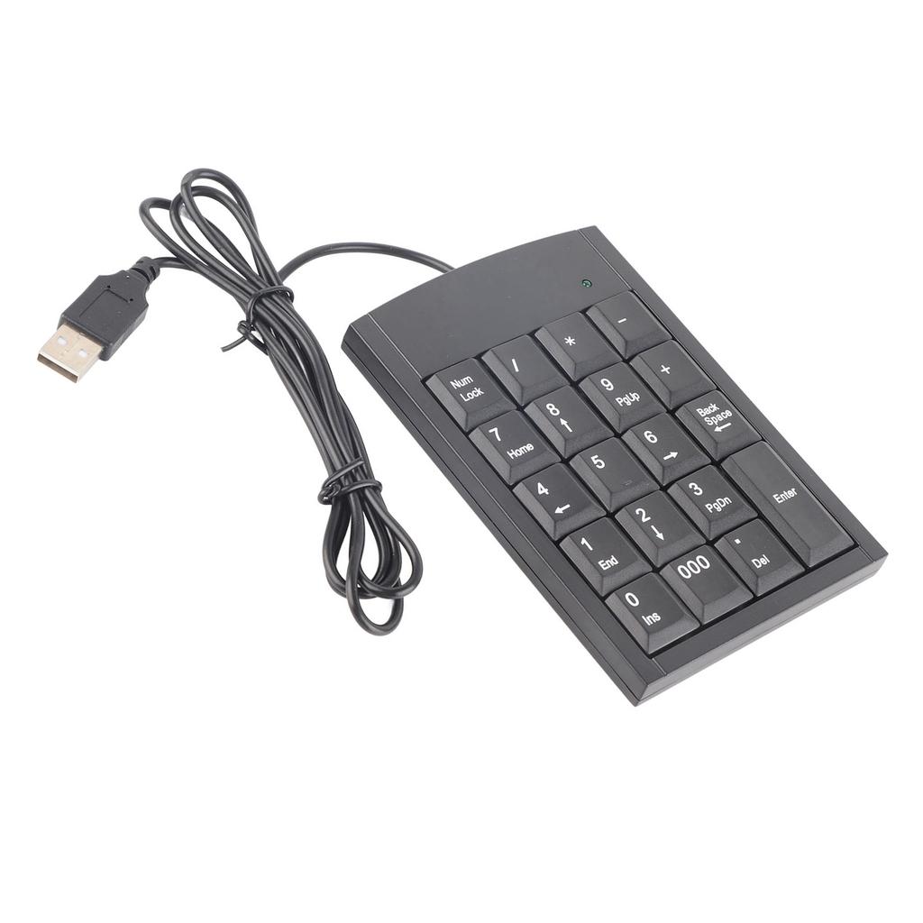Tragbare Mini-USB-Zifferntastatur mit Ziffernblock für Laptop