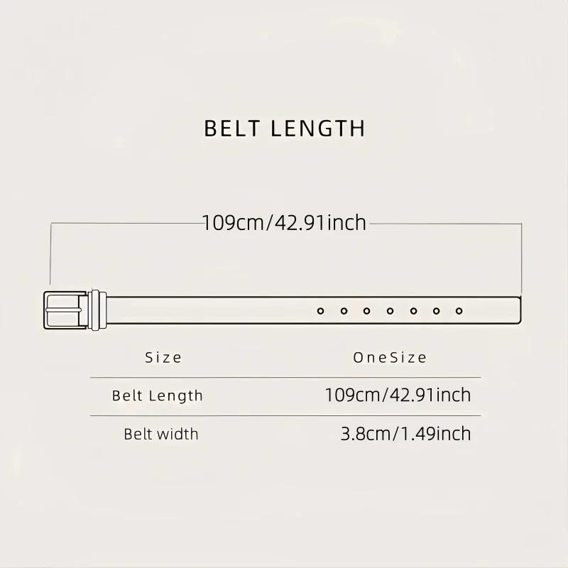 Punk Style Rivet Belt For Men And Women, Ideal choice for Gifts