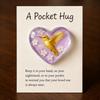 Pocket Hug Hummingbird Mini Pocket Hug Heart Cute Hummingbird Ornament with Encouragement Card Keepsake
