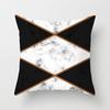 Ins Marble Geometric Print Square Pillow Cover Sofa Cushion Cover