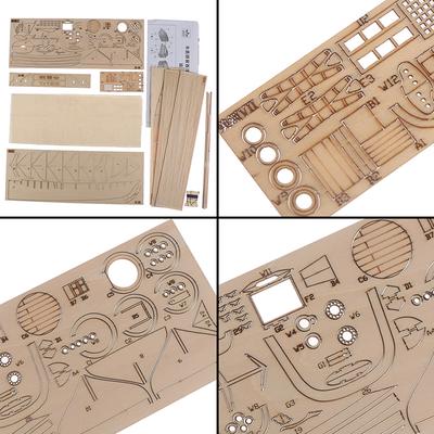 1:120 Diy Holz Montage Segelschiff Modell Klassische Segelboot Puzzle Spielzeug