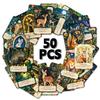 50pcs Spirit Animal Tarot Cards for Women, Inspirational Affirmation Cards, Guidance for Personal Growth,Love,Spiritual Journey