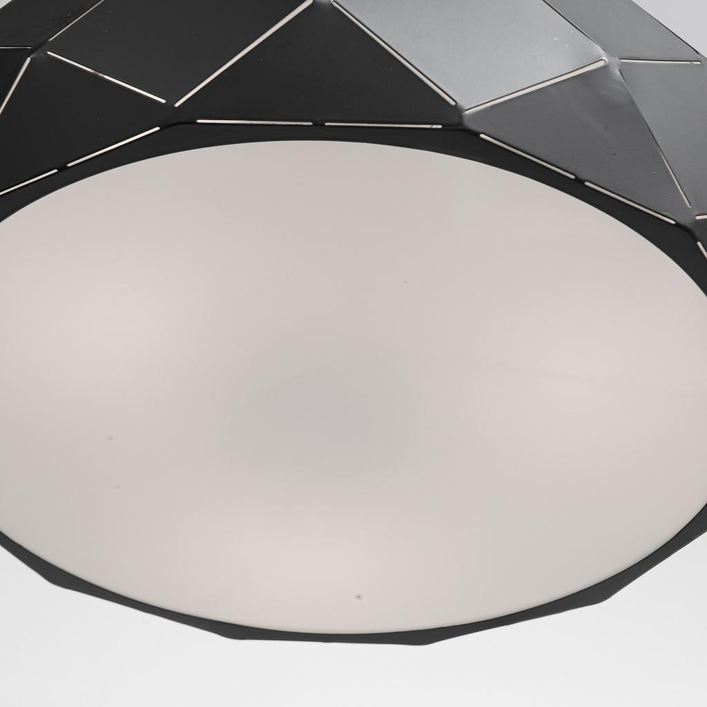 Lampa Wisząca Reus 3 E27 Czarny Light Prestige Lp-8069/1P Bk