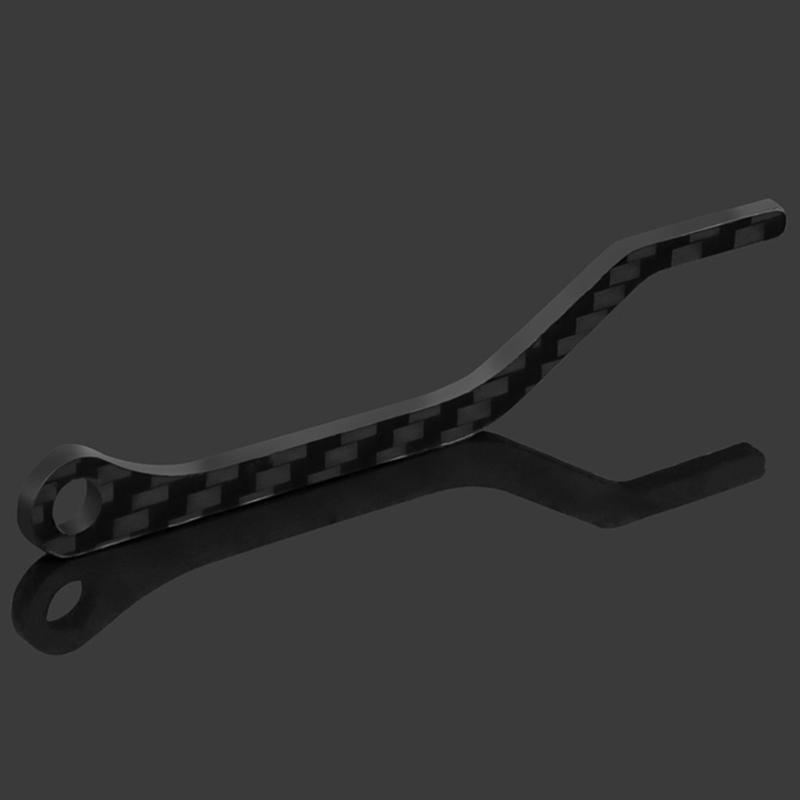 Wychwytywacz Łańcucha z Włókna Węglowego Stabilizatory Anti-Drop Lekki Prowadnica Łańcucha Urządzenie Wychwytujące Spadanie Akcesoria Rowerowe