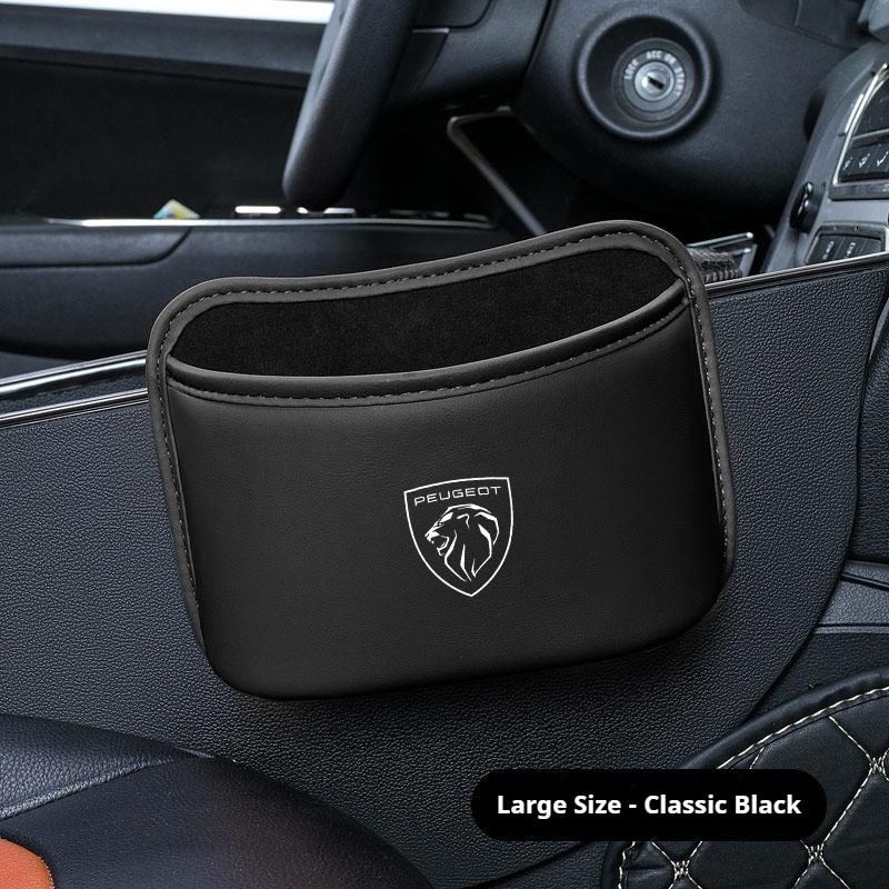 Car Door Storage Box Seat Hanging Trash Can Trash Can Suitable for Peugeot 205 206 207 208 301 307 308 406 407 408 508 2008 3008
