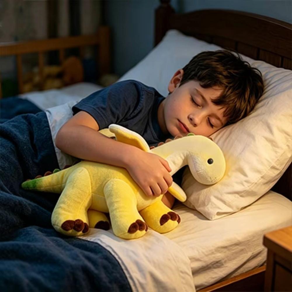 Soft Plush Toy Peeled Banana Stuffed Animals Kawaii Brontosaurus Plush Doll  Gift