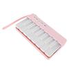 Portable Piano Electronic Keyboard Piano Music Instrument Toy with Colorful Lights Demo Songs for Kids Toddles Gift Pink
