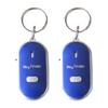 2Pcs Key Finder 5.7cm Keychain Whistle Remote Control Flashing Key Tracker Device Portable Waterproof Anti-lost Key Ring Holder