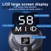 Portable Deodorizing Machine Car Air Purifier with Digital Display, Negative Ion Ozone Generator for Odor Interior Care Elimination & Smoke Removal ,