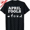April Fools Day Vintage Prank Illustration Prankster Joke TShirt Harajuku Graphic T Shirts Goth Aesthetic Women Clothes Tops