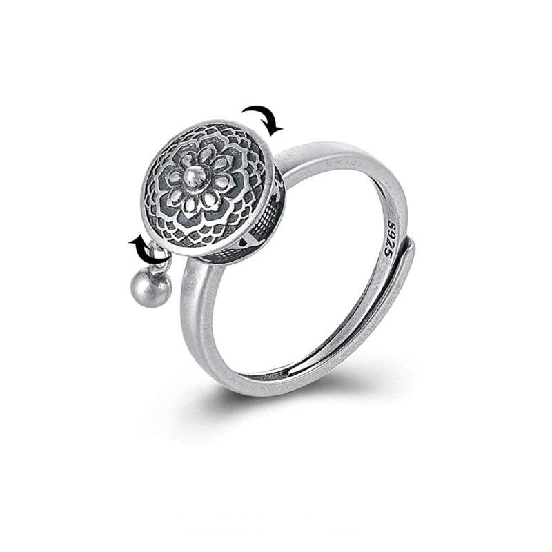 

Vintage Adjustable Sun Moon Star Knuckle Rings for Women Relaxing Anti-Anxiety Couple Zircon Gift Ideas anillo antiestres resizable