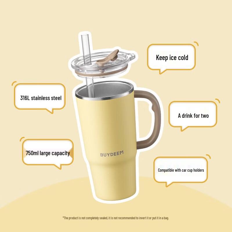 Beiding Large Capacity Insulated Straw Tumbler