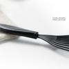 1PC Professional Hair Salon Aluminum Comb Hair Brush Cleaner Plastic Handle Cleaning Brush Remover Embedded Cleaning Products