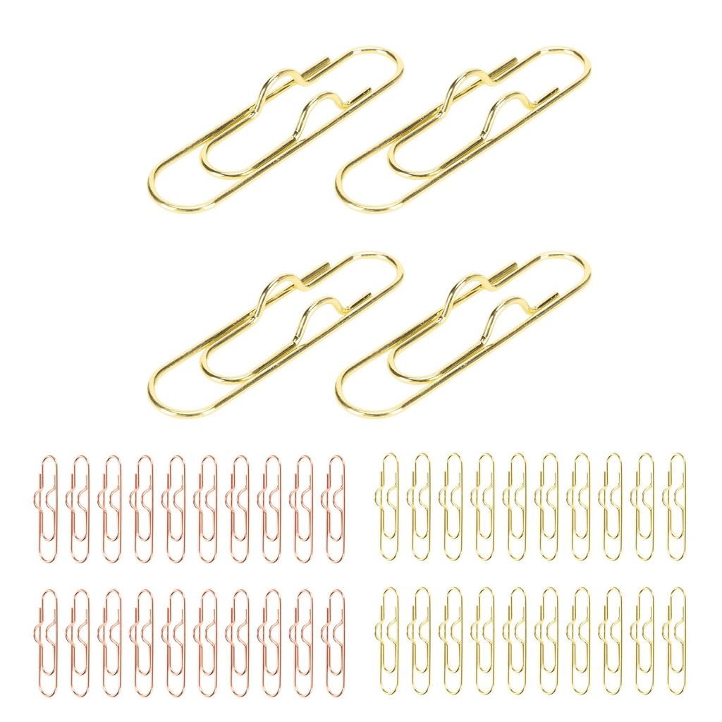 20 Pcs Pen Clip Metal Strong Clamping Force Anti Lost Paper Clip Pencil Holder for School Office