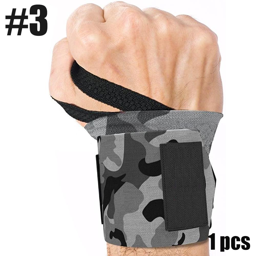 1 PC Wrist WrapsProfessional Grade with Thumb Loops Wrist Support Braces Weight Lifting Crossfit Powerlifting Strength Training