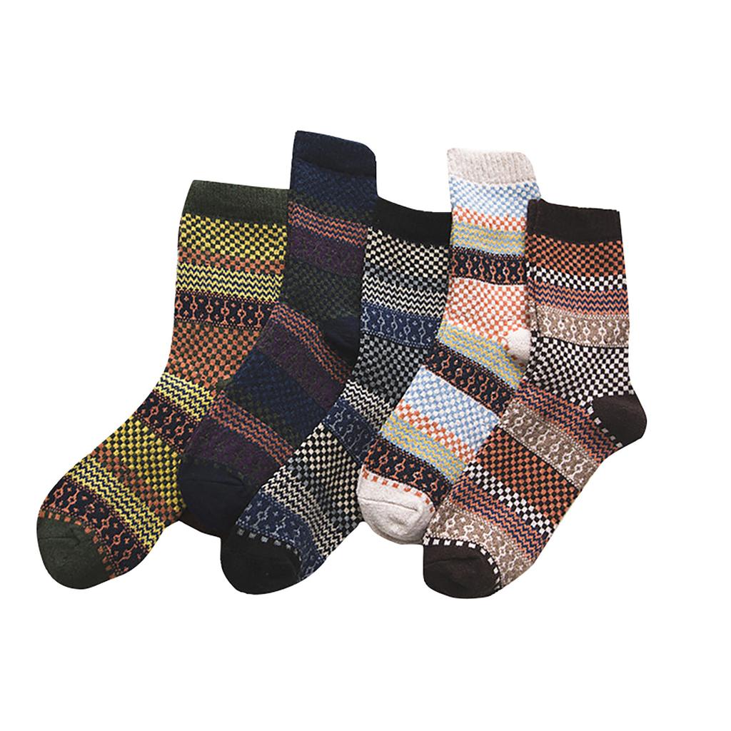 Unisex Boh Vintage Cashmere FashionLong Sock Comfortable Socks