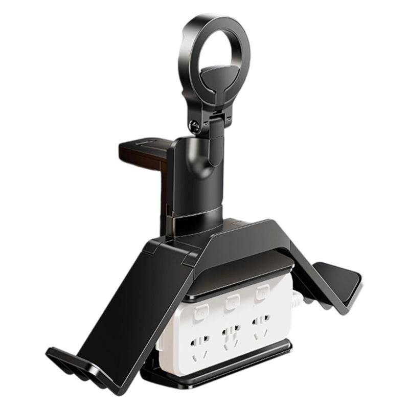 Kabel-Organizer mit Klebebefestigung unter dem Schreibtisch Sichere Befestigung für Steckdosenleisten Platzsparend Robustes PVC-Silikon-Design