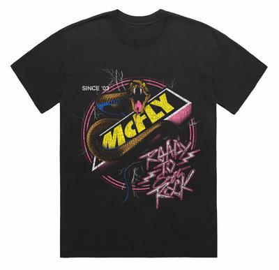 T-shirt McFly Ready To Soft Rock Tailles S-5XL Réimpression T-shirt Unisexe