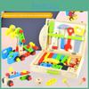 Wooden Repair Toy Set With Screwdriver Nuts Bolts For Kids Educational Play