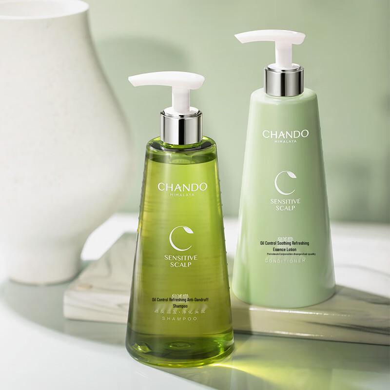 CHANDO Scalp Care Anti-Dandruff Shampoo & Essence Set
