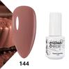 GELPOLISH Nail Art Set: Base, Top Coat, Transparent & White Gel Polishes