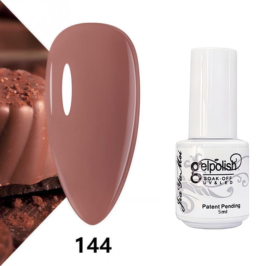 GELPOLISH Nail Art Set: Base, Top Coat, Transparent & White Gel Polishes