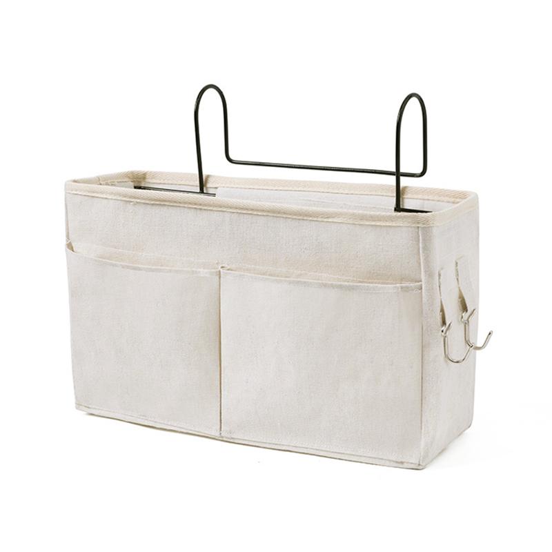 Organizzatore da comodino per telecomando, portaoggetti da appendere per divano e letto, tasche, borsa portaoggetti per camera da letto