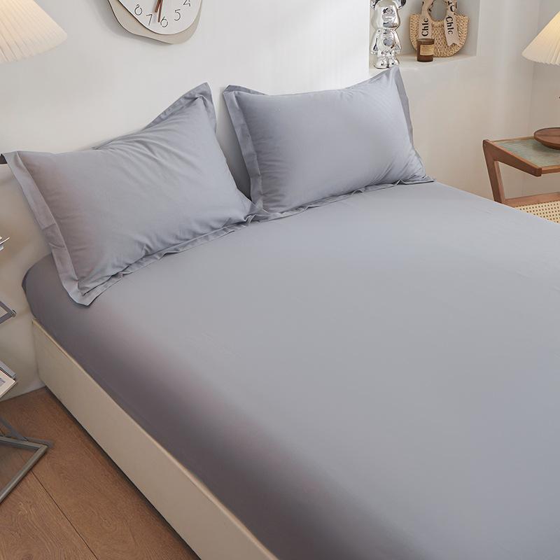 Nowa bawełna czysta bawełna 13372 jednolity kolor drelich materac jet gładki materac ochraniacz na materac prześcieradło antypoślizgowe materac