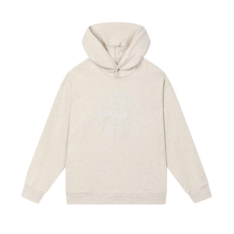 New FILA Sweatshirt Men's Light Khaki Heather Gray F11M445208FLK