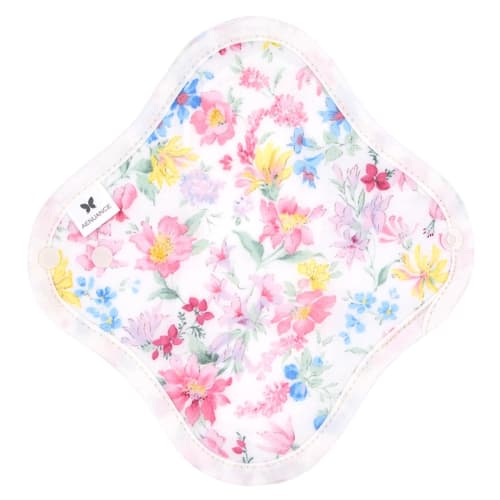 AENUANCE Cloth Pads for Mild Urinary Incontinence, Thin, Absorbent, 2cc Capacity, SS, Non-Waterproof, AESST-112